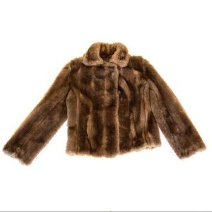 Vintage J Percy for Marvin Richards faux fur coat